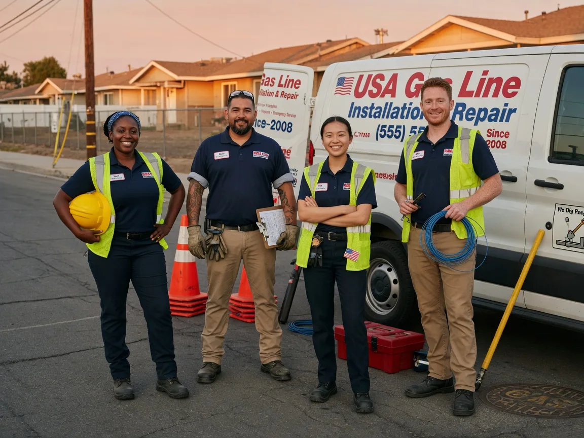 Gas Line Installation company in Hitchcock, SD